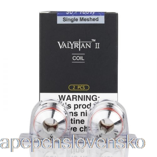 Uwell Valyrian Ii 2 Náhradné Cievky 0,32 Ohm Un2 Single Mesh Cievky Vape Bez Nikotinu